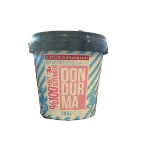 %100 Keçi Sade Dondurma 500ml